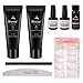 Produktbild Biutee Polygel Nägel Kit, 15ml Rosa und 15ml Klar Farbe Polygel für Anfänger und Nagel DIY,Gel UV Polygel Nail kit All in one kit mit Nagelgel/Nagelfeile/Nagelbürste/Überlack/Unterlack/Nägelspitzen