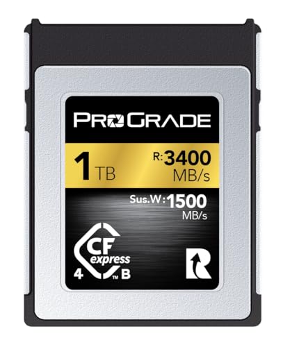 PROGRADE CFexpress Type B メモリーカード＆リーダー Amazon | ProGrade Digital CFexpress 4.0 Type B GOLD 1TB