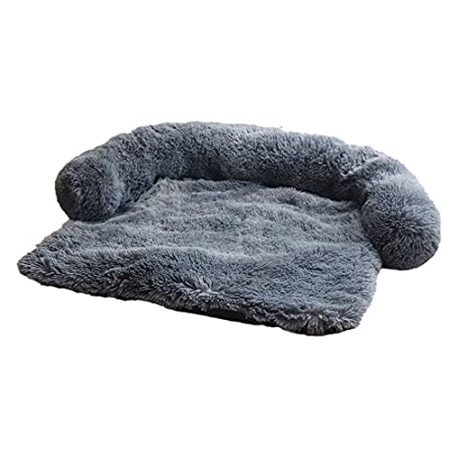 Vinnykud Tapis pour Chien en Peluche, Canapé Chien Grande Taille Coussin - Couverture pour Animaux de Compagnie avec Fermeture éclair, Idéal pour Panier Lit Chien, Niche, Voiture Cover
