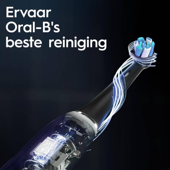 Oral-B iO 10 Special Edition, elektrische Zahnbürste, Schwarz, 1 Bürste, 1 Reiseetui mit Ladegerät – Bild 4