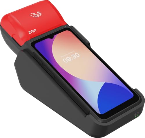 Image of Mobile POS with free Online Ordering Software - Free 60-Day Restaurant System iMin Swift 2 Series, Ultra-Large 6.5 inch Display and 100mm /s Printing Speed