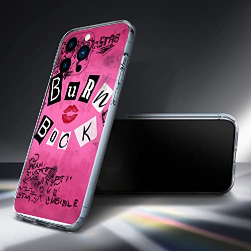 Bojiefafafa Phone Case Burn Girls Pink Book Mean Fetch Compatible With Iphone 11 Case For Women Men Unique Design Tpu Bumper Protective #TOP3