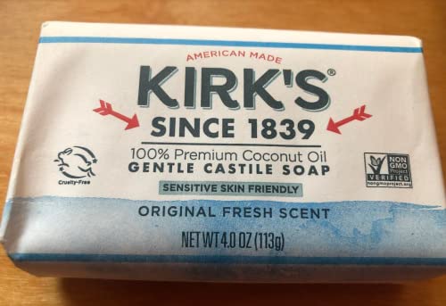 Kirk's Coco Castile Bar Soaps Original 4 oz.