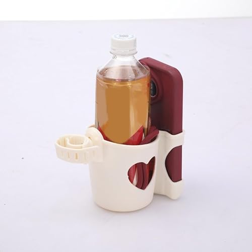 Miniatura 6 de Fácil instalación 2 en 1 cochecitos accesorios cochecitos portavasos portavasos organizador de botellas y soporte para teléfono para ocupado