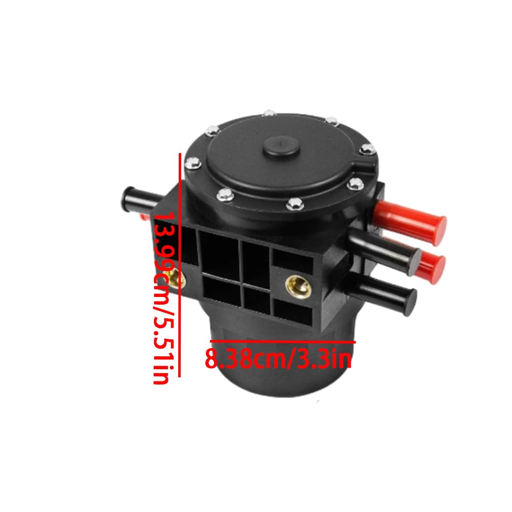 Válvula de interruptor de tanque de combustible Riloer, válvula de interruptor de control de tanque de combustible y gas, compatible con Ford F150 F250 F350 1989-1997, F1UZ9B263B F1UZ-9B263-B