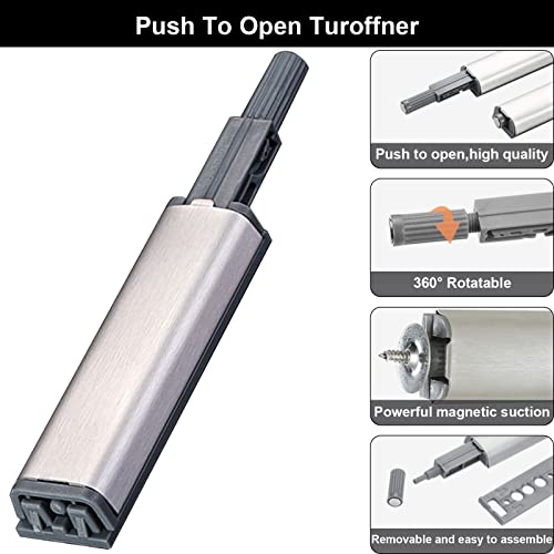 RUIJIE® Push Pull per Ante 18 Scrocco Magnetico