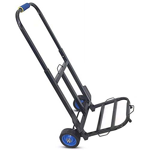 Carritos Compra Plegables Plegable de Planchar Ruedas de Marcha Suave con Bandas de Rodadura Blandas y Carga Máxima 150 kg，Negro Comprar Carro Compra Plegable para Sack Trolley- Truck Barrow/Sack T