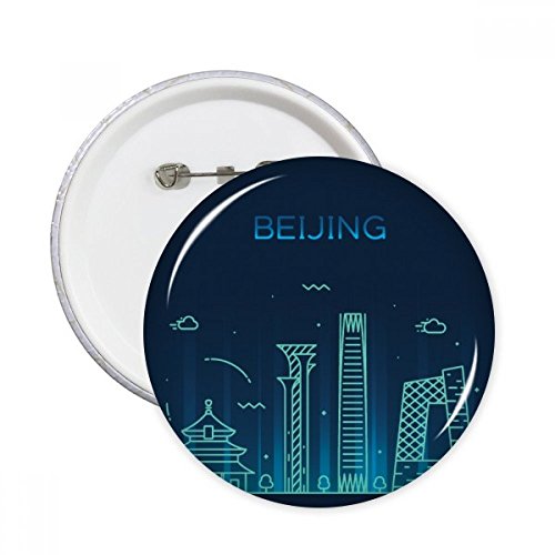 Badge Temple du Ciel Pékin : customisez facilement vos vêtements ternes avec ces 5 pins ronds L