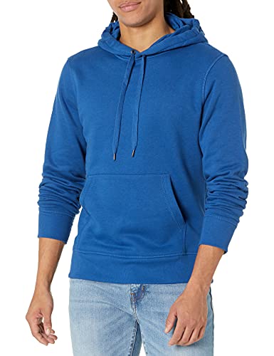 Amazon Essentials Sudadera con Capucha, Disponible en Tallas Grandes y Altas Hombre, Azul Cobalto, M