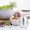 LIMBANI BROTHERS Egg Shape Kitchen Timer Cute Manual,Stainless Steel ...