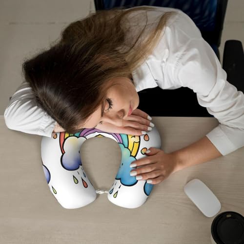 Almohada para cuello de viaje con espuma viscoelástica miniatura 7