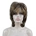 Aimole Soft Shaggy Layered Medium Length Classic Cap Synthetic Women Wigs(12TT26)