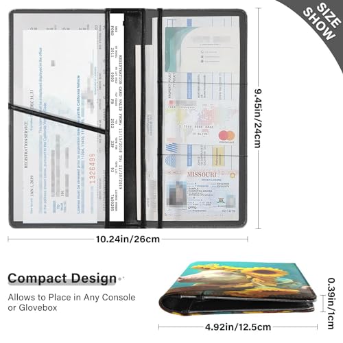 Organizador para carro multicolor PVC miniatura 3