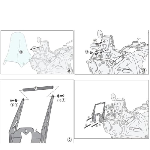 Support de téléphone Ducati DesertX fixation cockpit pour GPS et mobile - 2