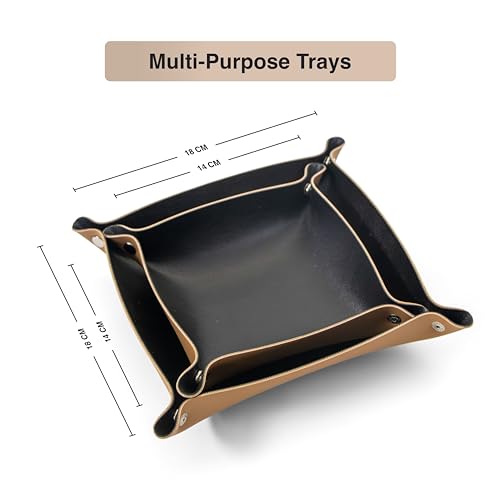 Image of Bellblock Large Extended Desk Mat /Mouse Pad /Gaming Mouse Pad | Vegan PU Leather | Anti-Skid, Non-Skid, Reversible Splash-Proof | Blue & Tan | 90cm x 45cm (Pack of 1) (DM2, 60 x 30cm Combo)