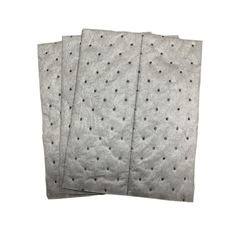 Evolution Sorbent Products NPS Spill Control XMBGPF1310 Extra Heavy Absorbent,12 Gal Capacity, Polypropylene, Gray Pad (13" x 10") 100/Box