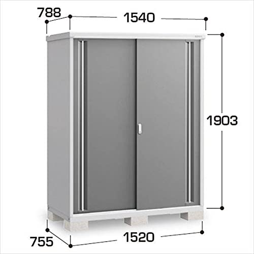 【引取限定】美品　イナバ物置　長物収納タイプ　MJX-157E イナバ 収納庫 シンプリー MJX-157BP 長物収納タイプ 間口1520×奥行755