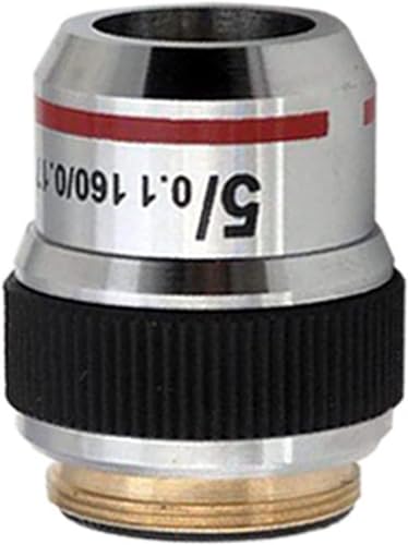 AmScope A5X 5X Achromatic Microscope Objective