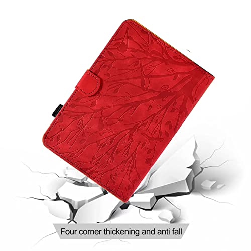 Étui iPad Mini 5 antichoc rouge compatible avec écrans 7,9 pouces