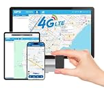 TKMARS Mini GPS Tracker Magnetic Car GPS Tracker 4G Worldwide Realtime Tracker Device Notification and Alarm with Free APP and SIM Card for Luggage, Kids, Truck, Caravan Waterproof TK903