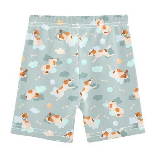 Girls' Shorts Soft Summer Soft Boxers Short Cartoon Dog Leggings Dance Bottoms3