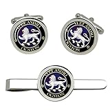 ogston reservoir bird club  Giftshop UK Taschenuhr Ogston Schottische Clan Manschettenknöpfe und Krawatte Clip Set