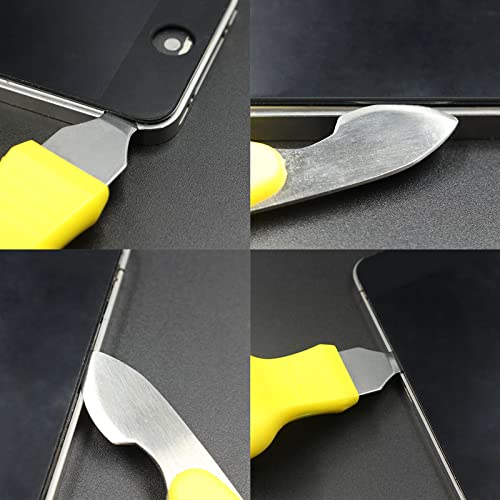 LCD Screen Opening Tool 3 Pcs Stainless Steel Pry Spudger For Mobile Phones Pad Tablet Disassembly Repair Hand Tool Metal Spudger Set Spudger Opening Tool