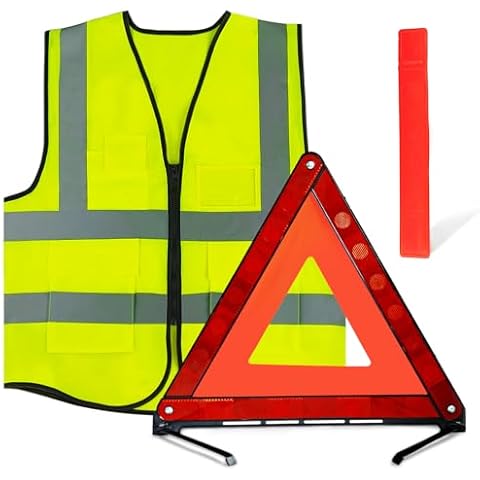 WYFDZZP Kit Triangle et Gilet Jaune Cover