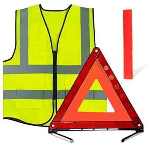 WYFDCZZP Kit Triangular para Coche,...