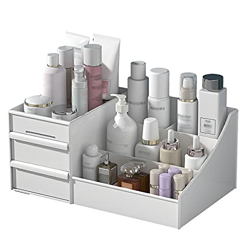 Porta Trucchi Organizer Scatola di stoccaggio cosmetico Prodotti per la cura della pelle Maschera per il viso Profumo Rossetto Rossetto Bagno Desktop Dressing Table Storage rack Contenitori per Cosmet