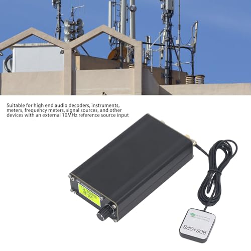 Tragbarer GPS-Oszillator GPSDO-Takt OCXO 10 MHz Rechteckwellenausgang DC12V für Instrumente