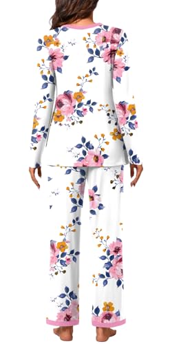 Bestbee Womens Pajamas Set 2 Piece Pjs Sets Ladies Winter Long Sleeve Sleepwear Soft Lounge Outfits With Pockets4