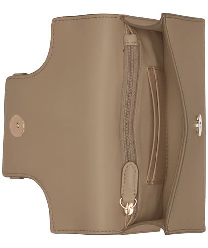 DKNY Women's Avril Wallet On A String Bag, Cappuccino4