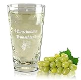 Dubbeglas mit Gravur - 0,5L Schoppenglas mit Namen gravieren - Geschenkidee Geburtstag Weihnachten