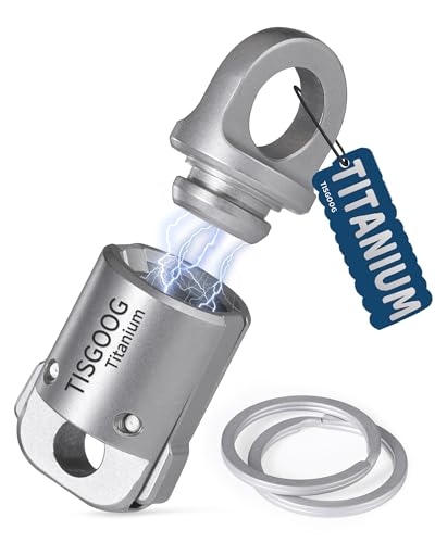 TISGOOG Titanium Magnetic Keychain