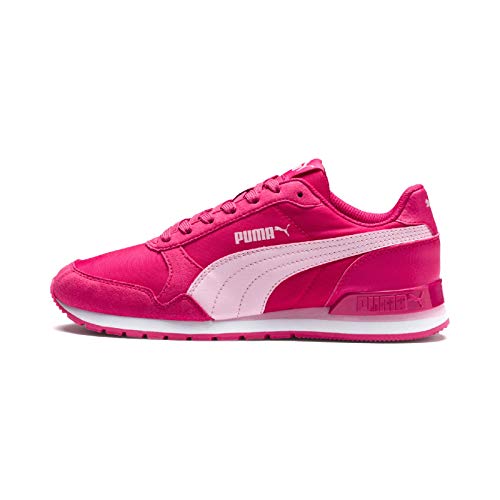 Tênis, Puma, St Runner V2 Nl Jr, Rosa/ Branco, 35, Meninas