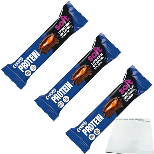 Corny Your Protein Soft Dark Choc Brownie 3er Pack