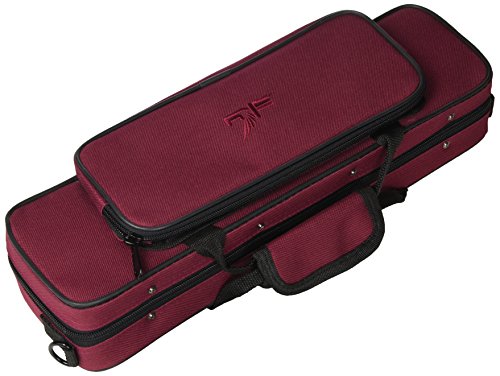 Nickel Plated C Flute With Burgundy Case (Sky-1324) #TOP1