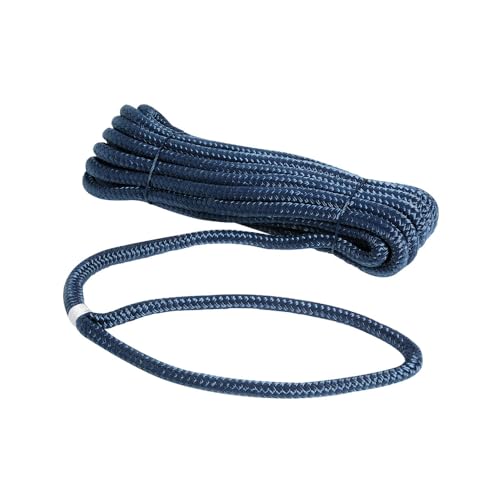 Amarre avec oeil bleu navy 14 mm, cordage marin Osculati haute résistance