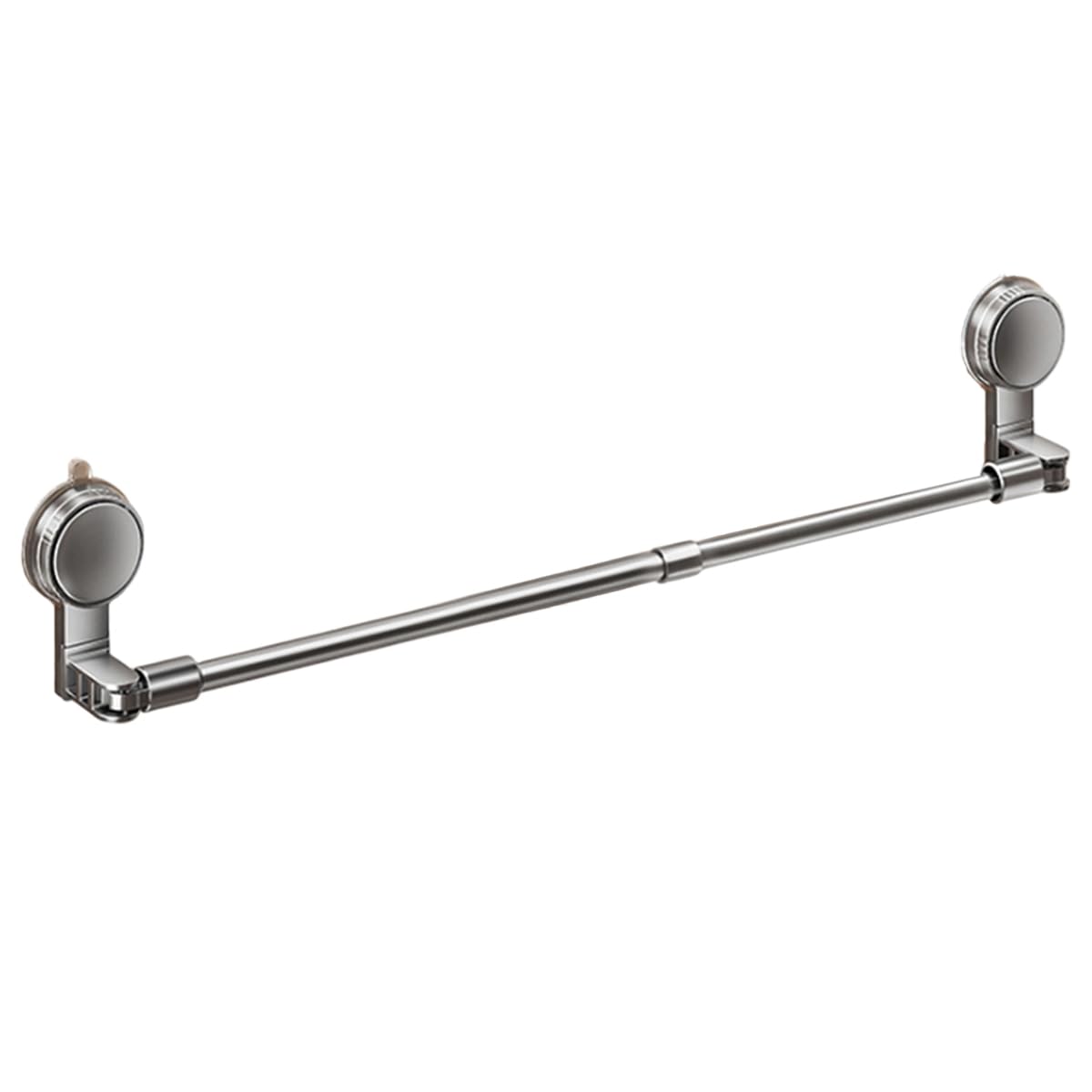 IJSDNVJNDX Bathroom Robe Coat Rack Wall Towel Holder Suction Cup No-Punching Retractable Organizer Shelf Kitchen Bathroom B