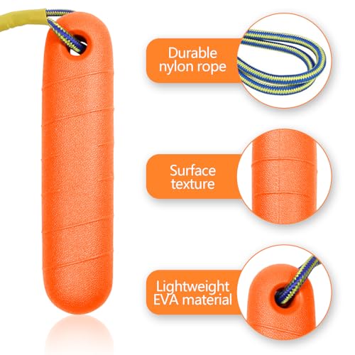 Hundespielzeug,Schwimm Spielzeug für Hunde Wasserspielzeug 22cm Wasser Interaktives Hundespielzeug Hundetraining mit Nylon Rope Trainieren Apportieren im Wasser Spielzeug für Mittelgroße,Große Hunde