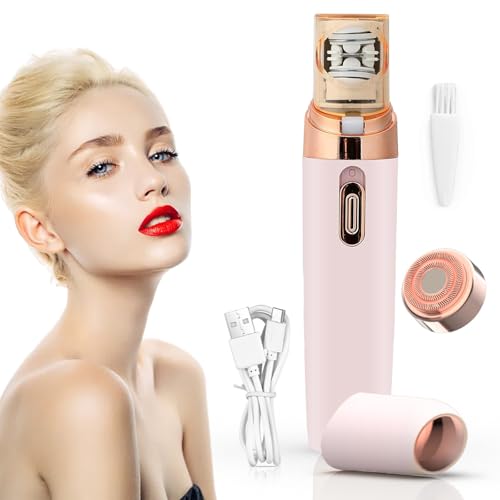 Epibella Depiladora facial eléctrica 2025, depiladora facial Epibella impermeable, uso húmedo y seco, depilación facial para mujeres, removedor de vello de epíbella sin dolor, para axilas, piernas,