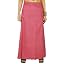 Jupon Sari Coton Indien Ethnic Closet - Jupe Wrap Solide Pour Saree - Taille Unique