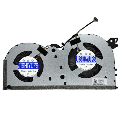 JISHIYUFS - Ventilador de refrigeración para Lenovo IdeaPad Gaming 3i 15IMH05 3-15IMH05 3-15ARH05 Creator 5-15IMH05 Series DFS5K12114262J DC28000F7F0 5F10S13912 FMHN DC 5 V 0,5 A Fan