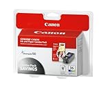 Canon Glossy Ink and Photo Paper Combo Pack (1151B007)