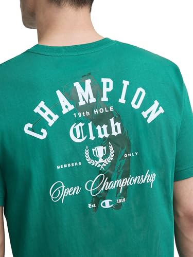 Image of Champion Men's Classic Graphic Short Sleeve T-Shirt, Standard Fit, Champion Club Graphics
