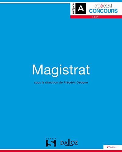 Télécharger Magistrat. Catégorie A - 7e éd. PDF Ebook En Ligne