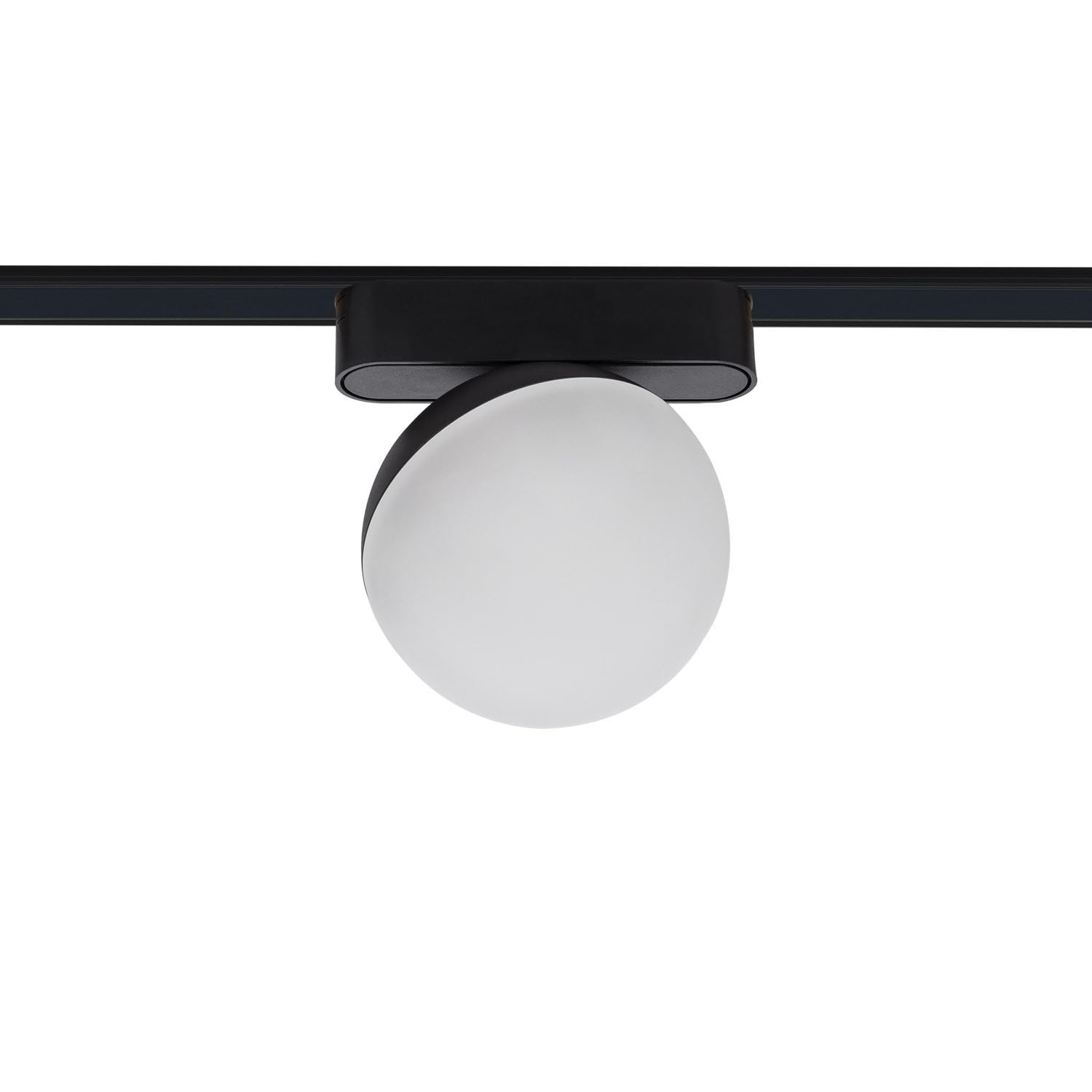 Spot LED sur Rail Magnétique 25mm Extra-Plat 10W 48V Ø100 mm Noir 4000K Bla
