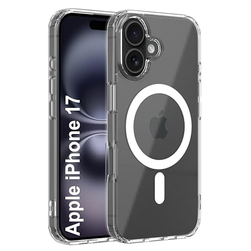 Image of amazon basics Back Case Cover for iPhone 17 | Scratch-Resistant Back Cover | Clear