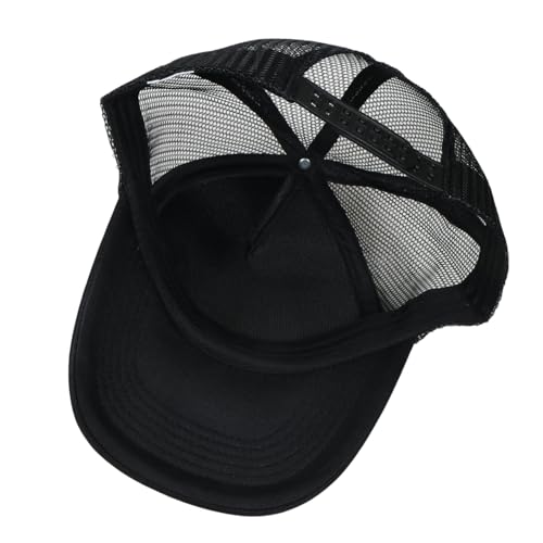 Image of TZ Promise Men Women Foam Trucker Hat Mesh Cap Solid Colors Lightweight with Adjustable Snapback Collection